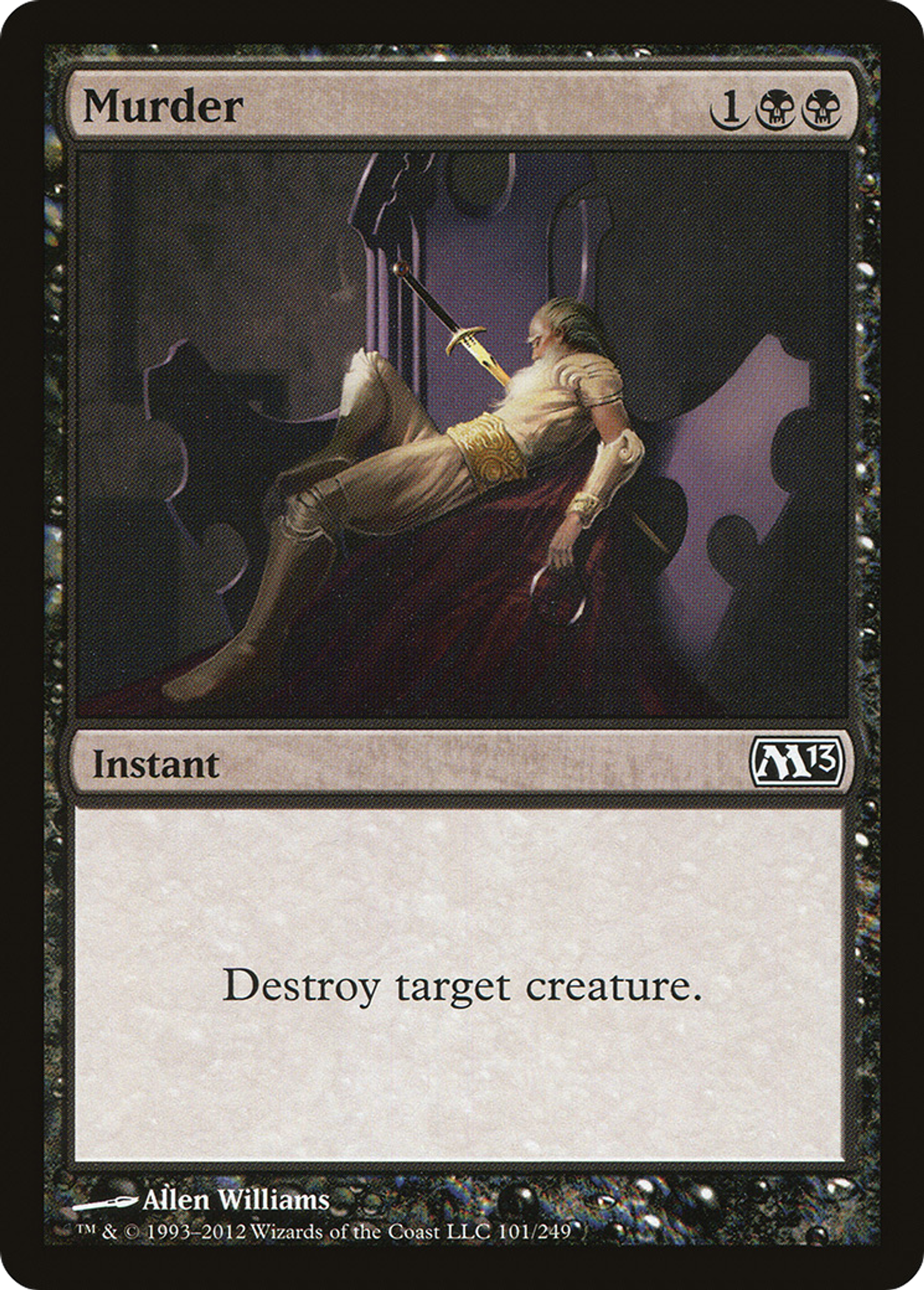 Homicide — Magic 2013 — Magic: The Gathering