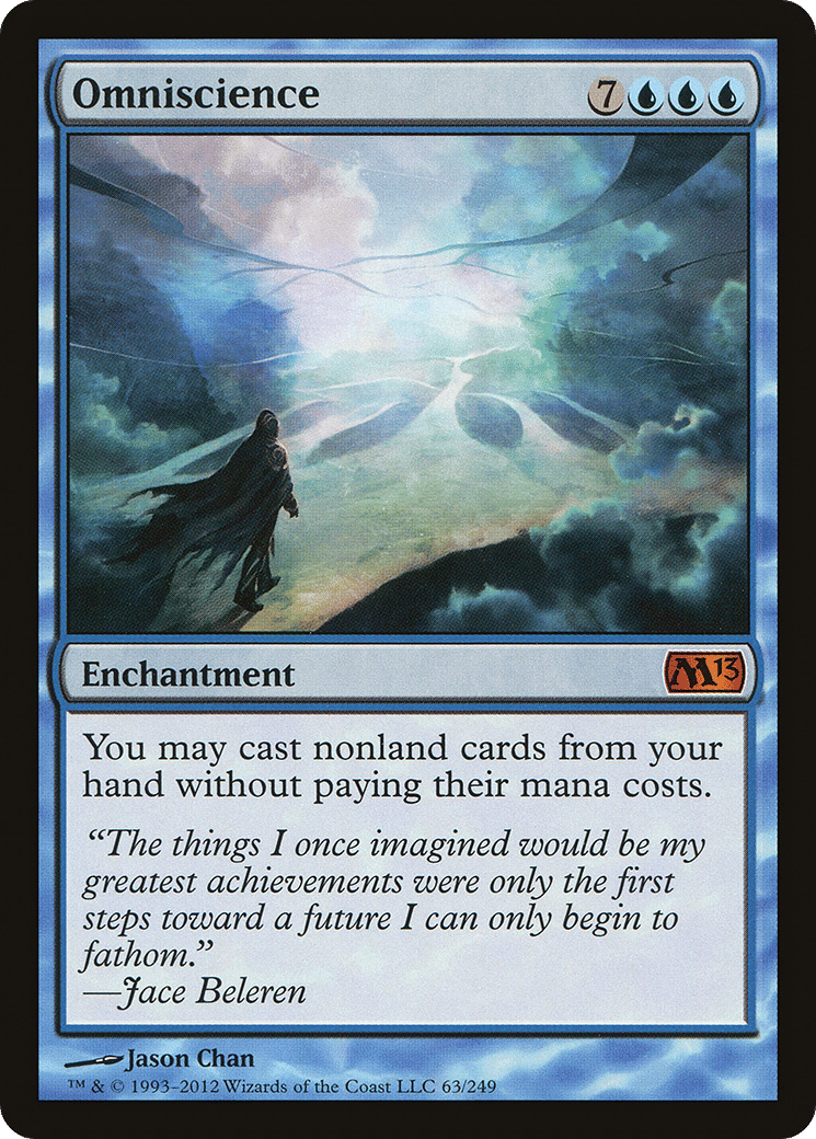 Omniscience — Magic 2013 — Magic: The Gathering