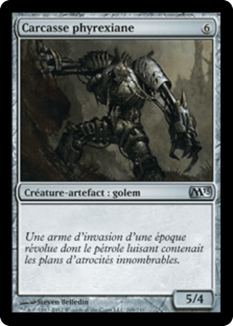 Carcasse phyrexiane — Magic 2013 — Magic: The Gathering
