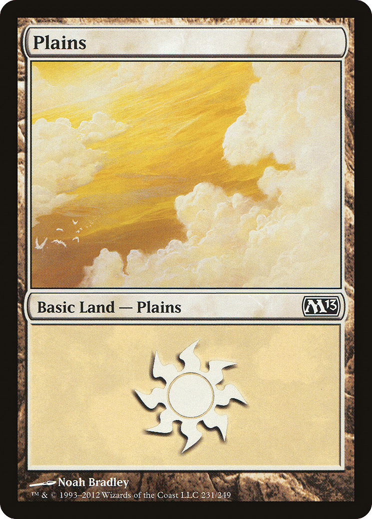 Plains — Magic 2013 — Magic: The Gathering
