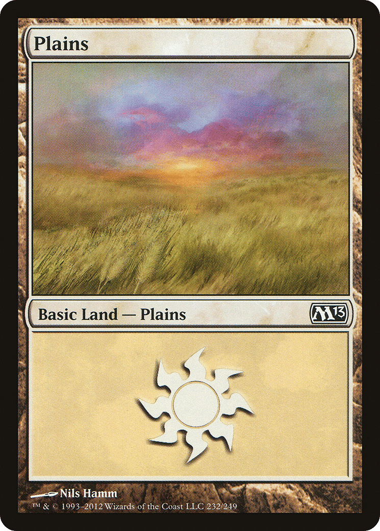 Plains — Magic 2013 — Magic: The Gathering