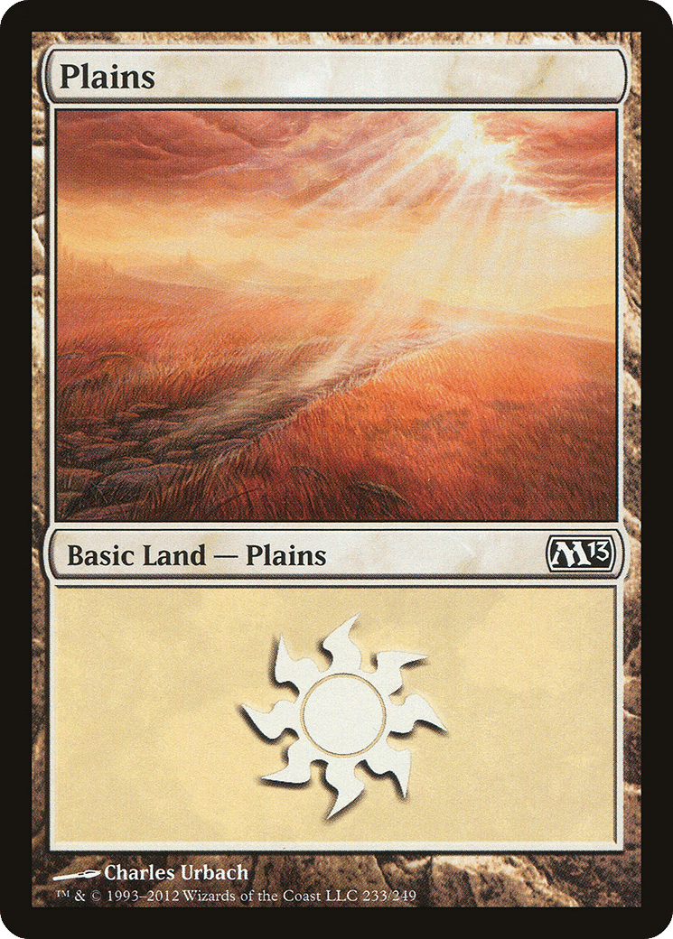 Plains — Magic 2013 — Magic: The Gathering