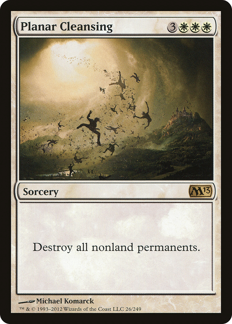 Planar Cleansing — Magic 2013 — Magic: The Gathering