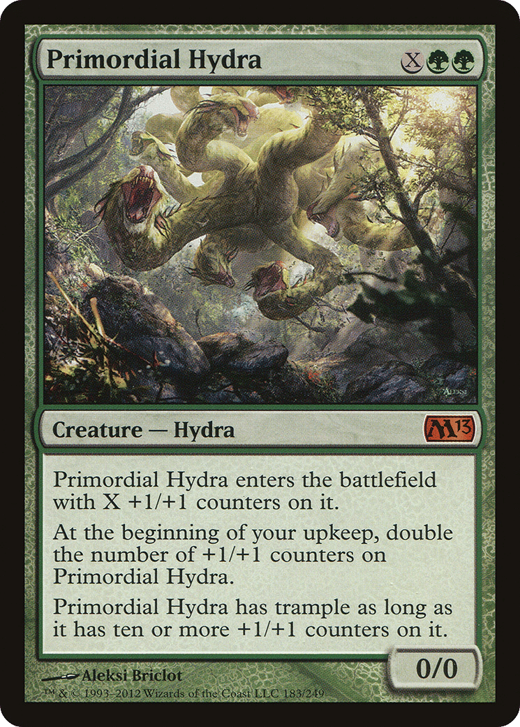 Primordial Hydra — Magic 2013 — Magic: The Gathering