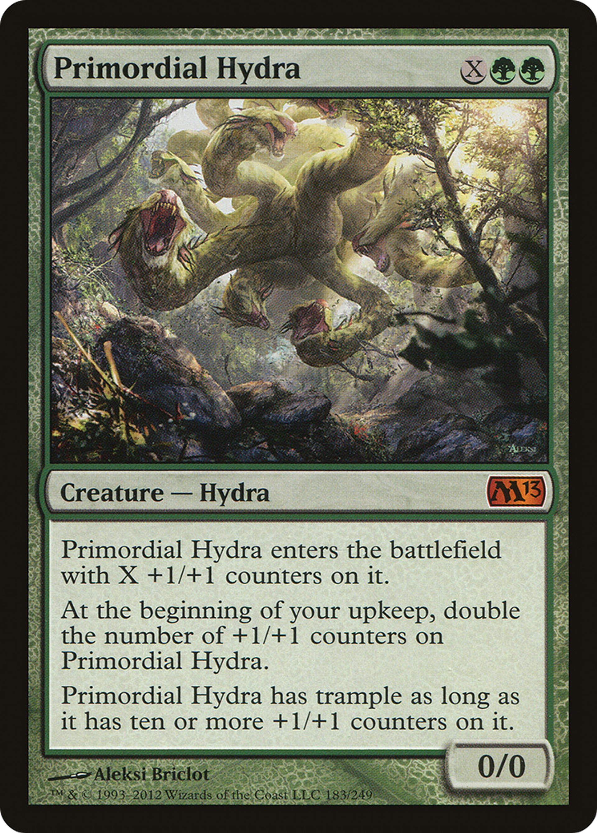 Hydre primordiale — Magic 2013 — Magic: The Gathering