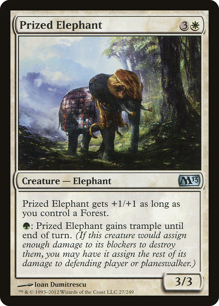 Prized Elephant — Magic 2013 — Magic: The Gathering
