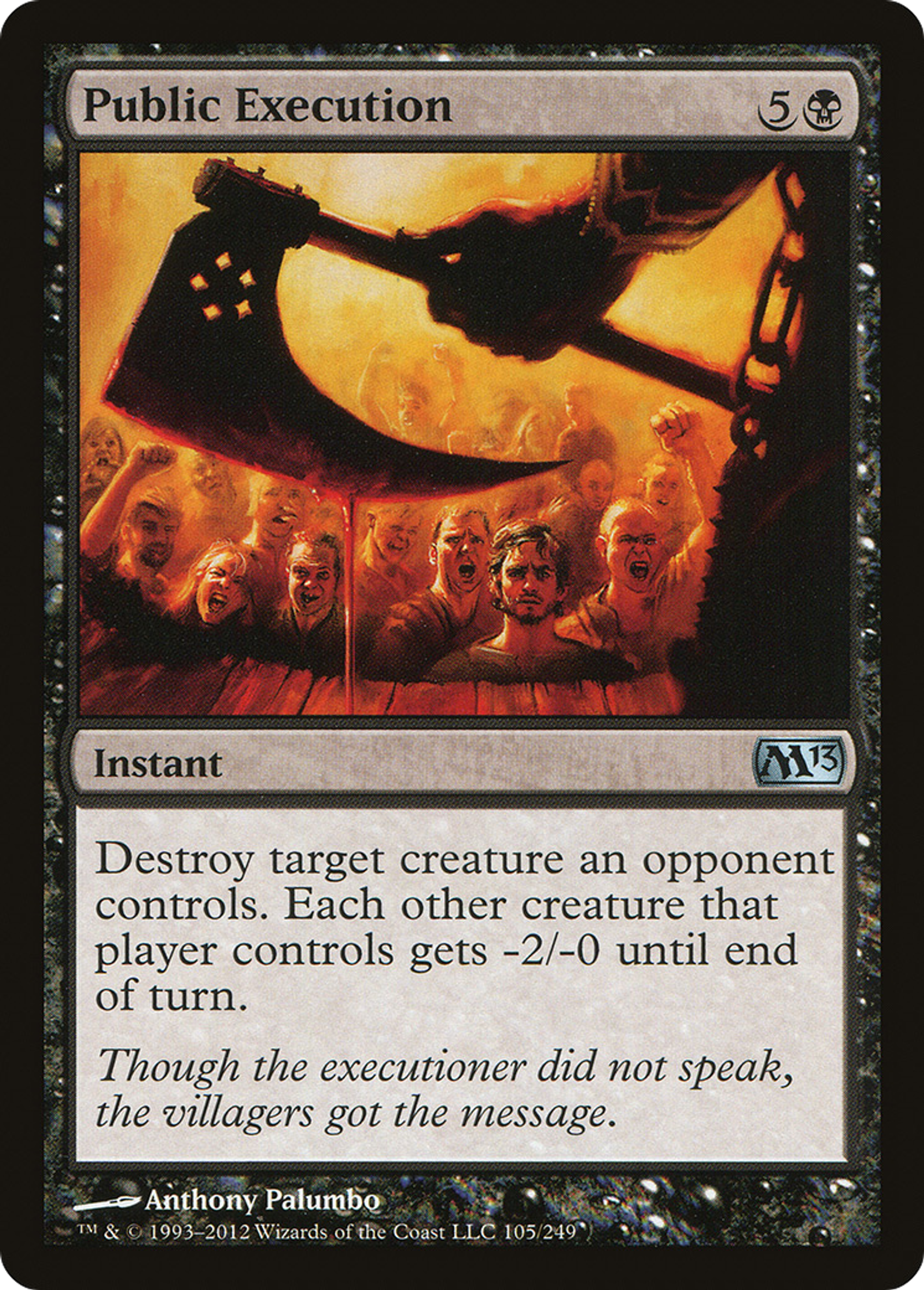 Public Execution — Magic 2013 — Magic: The Gathering