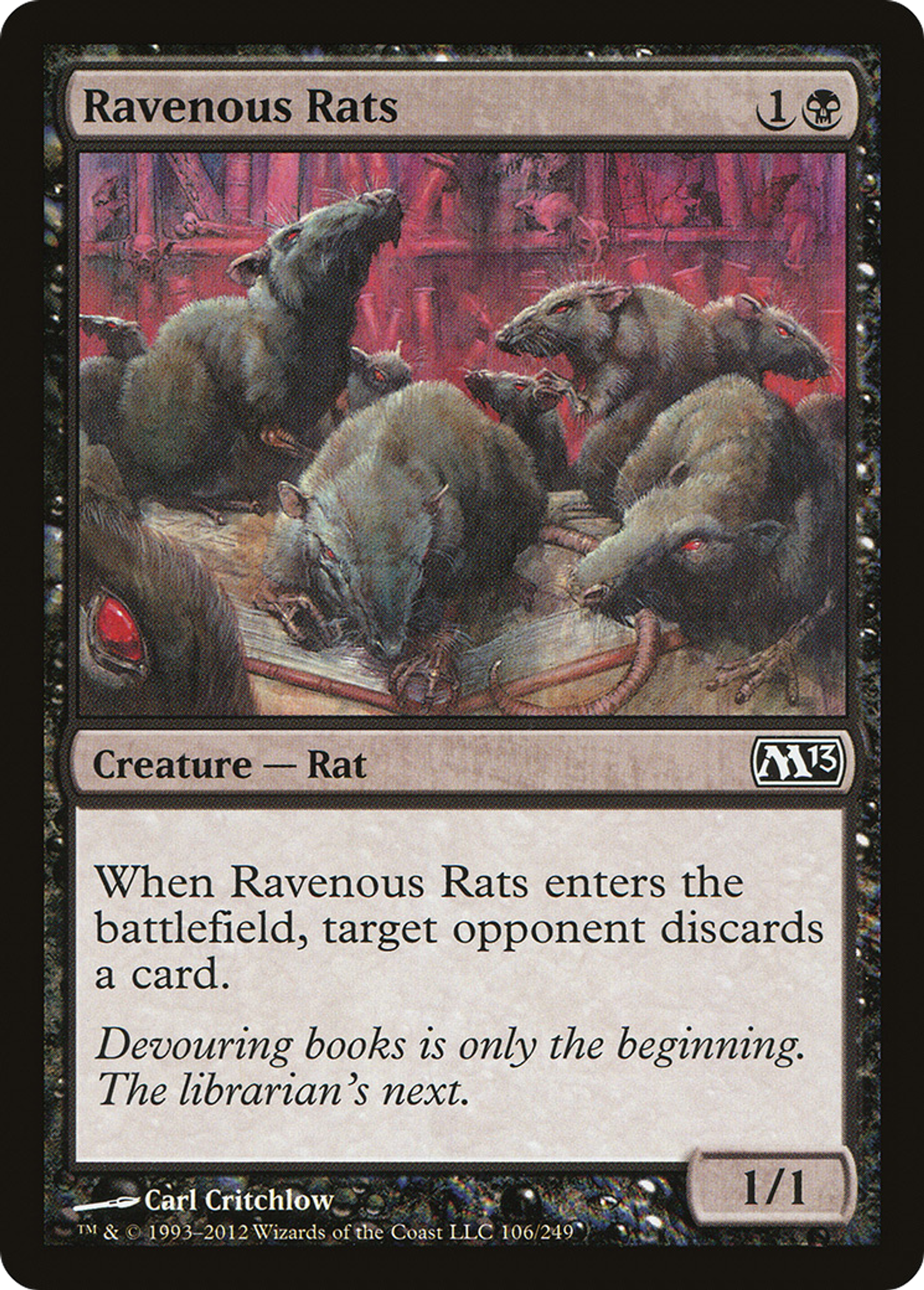 Rats voraces — Magic 2013 — Magic: The Gathering