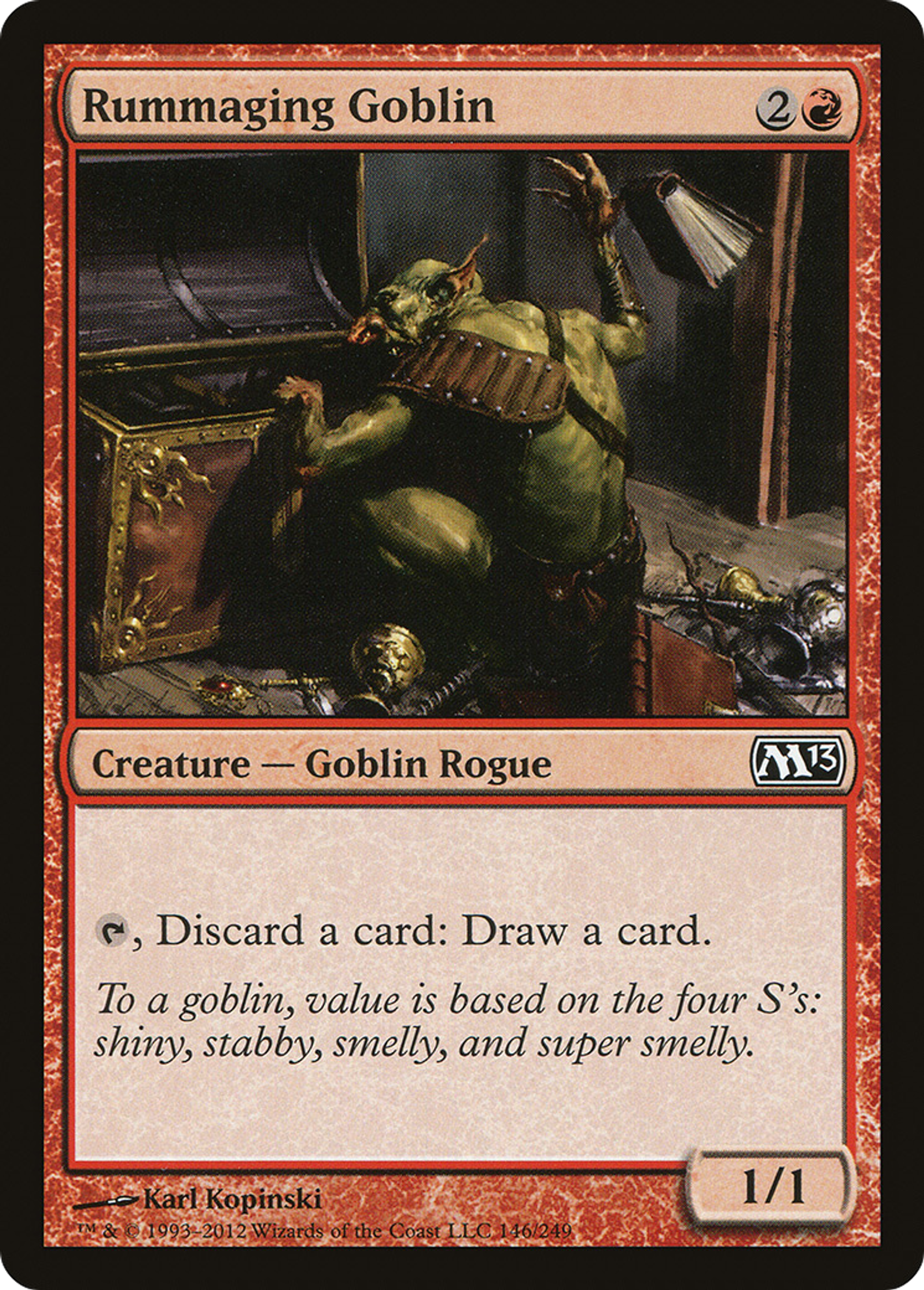 Gobelin fouineur — Magic 2013 — Magic: The Gathering