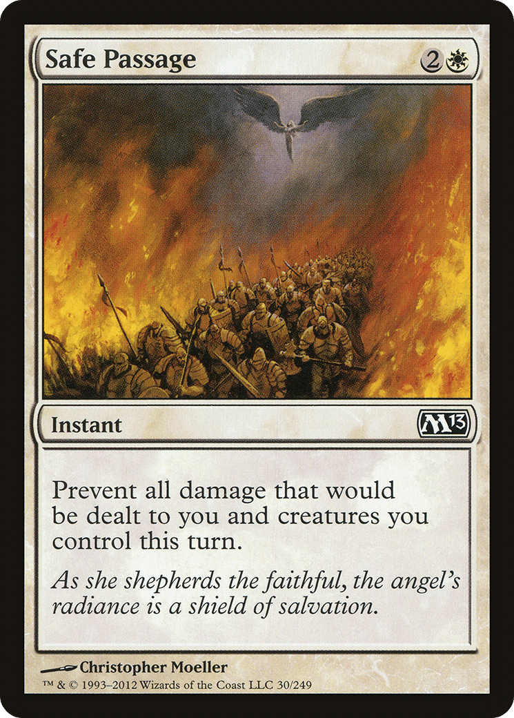 Safe Passage — Magic 2013 — Magic: The Gathering
