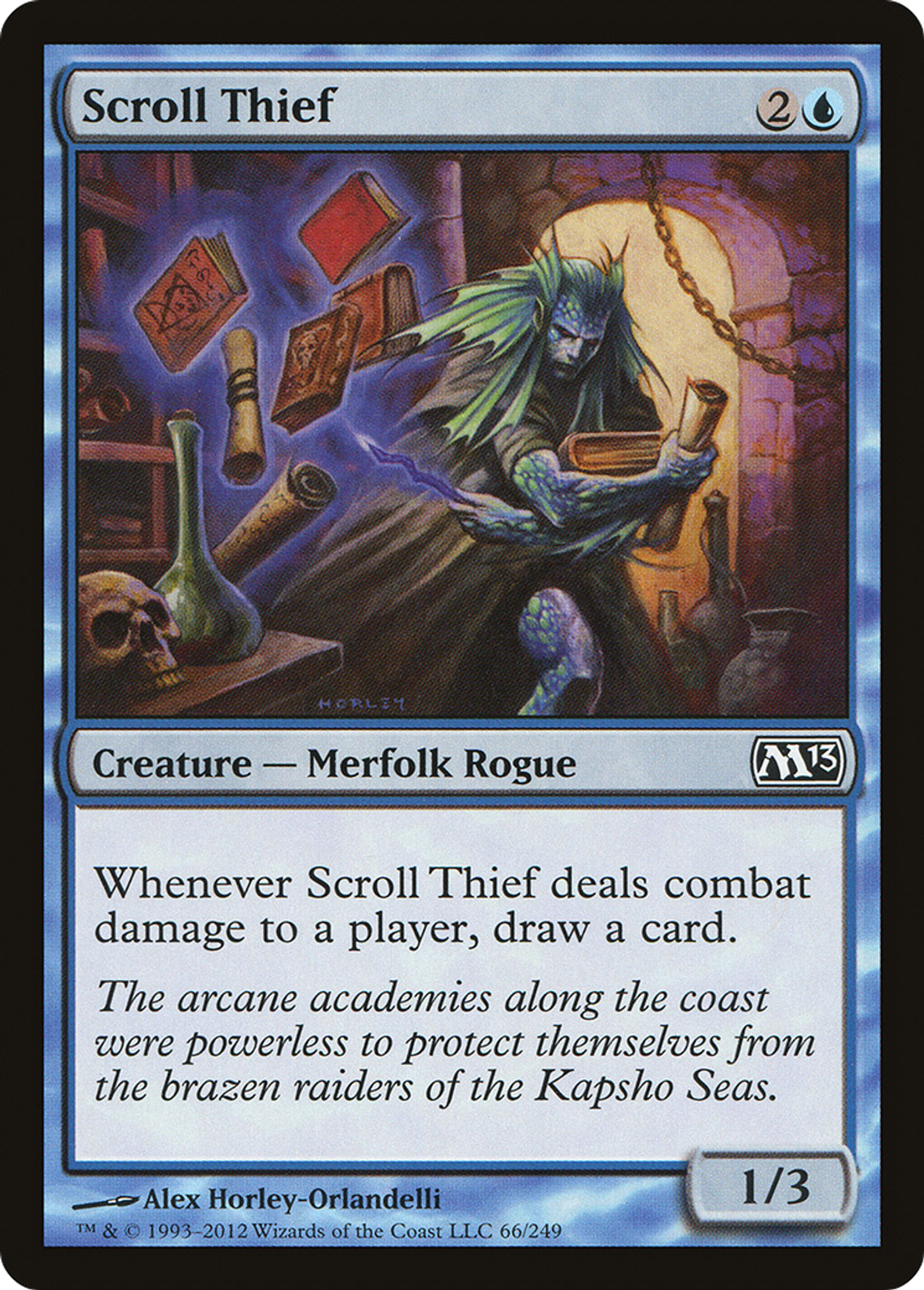 Scroll Thief — Magic 2013 — Magic: The Gathering