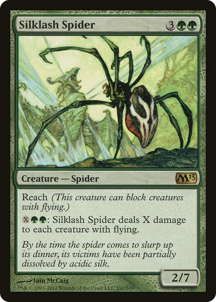Silklash Spider — Magic 2013 — Magic: The Gathering