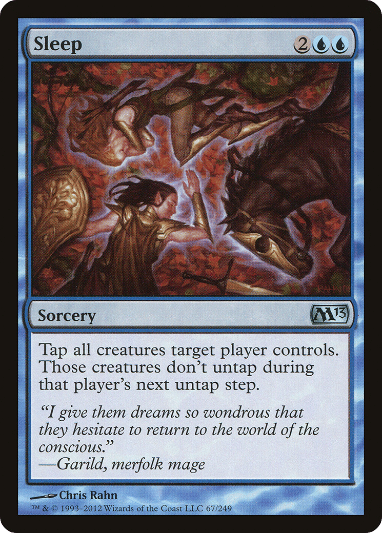 Sleep — Magic 2013 — Magic: The Gathering