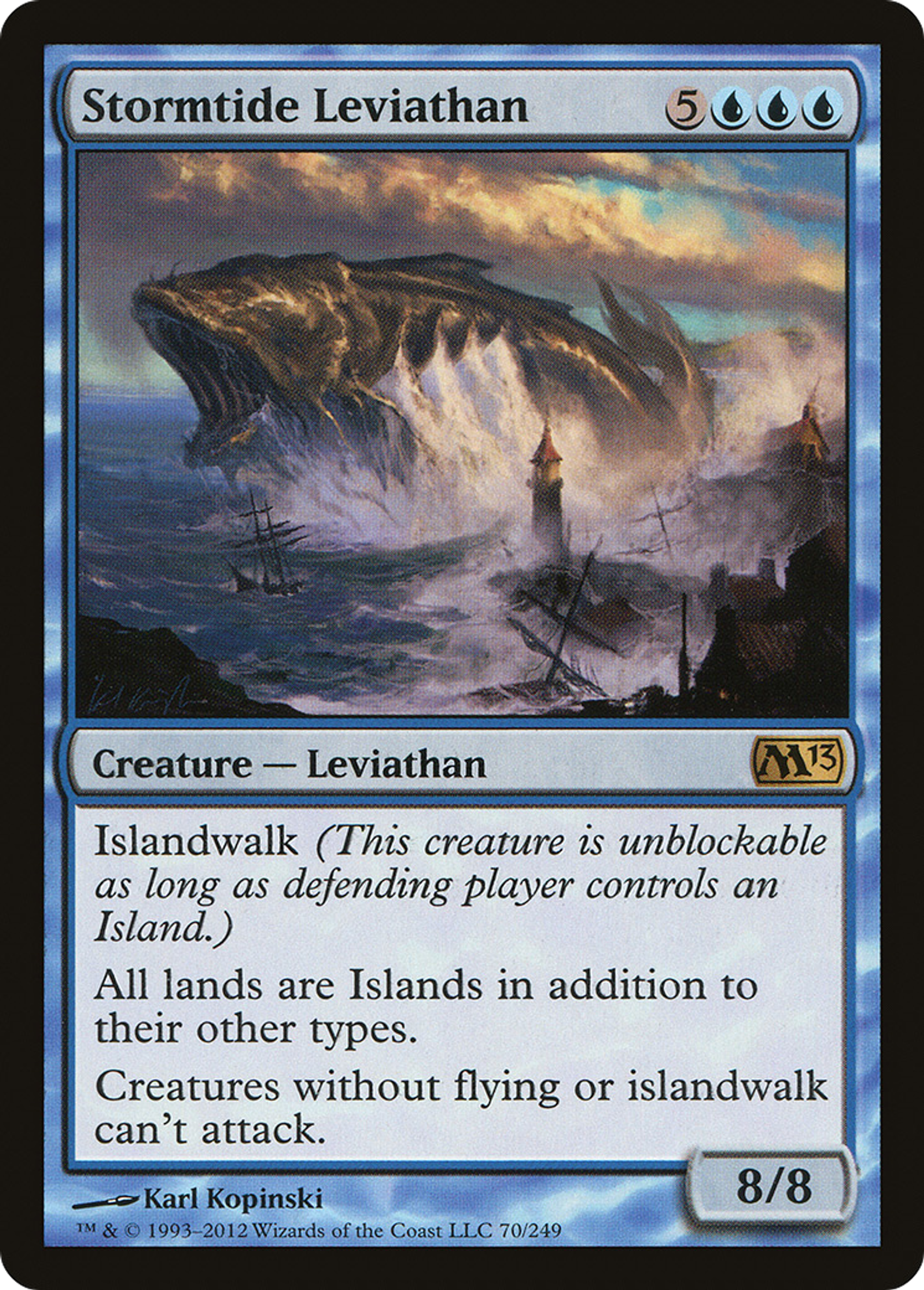 Stormtide Leviathan — Magic 2013 — Magic: The Gathering