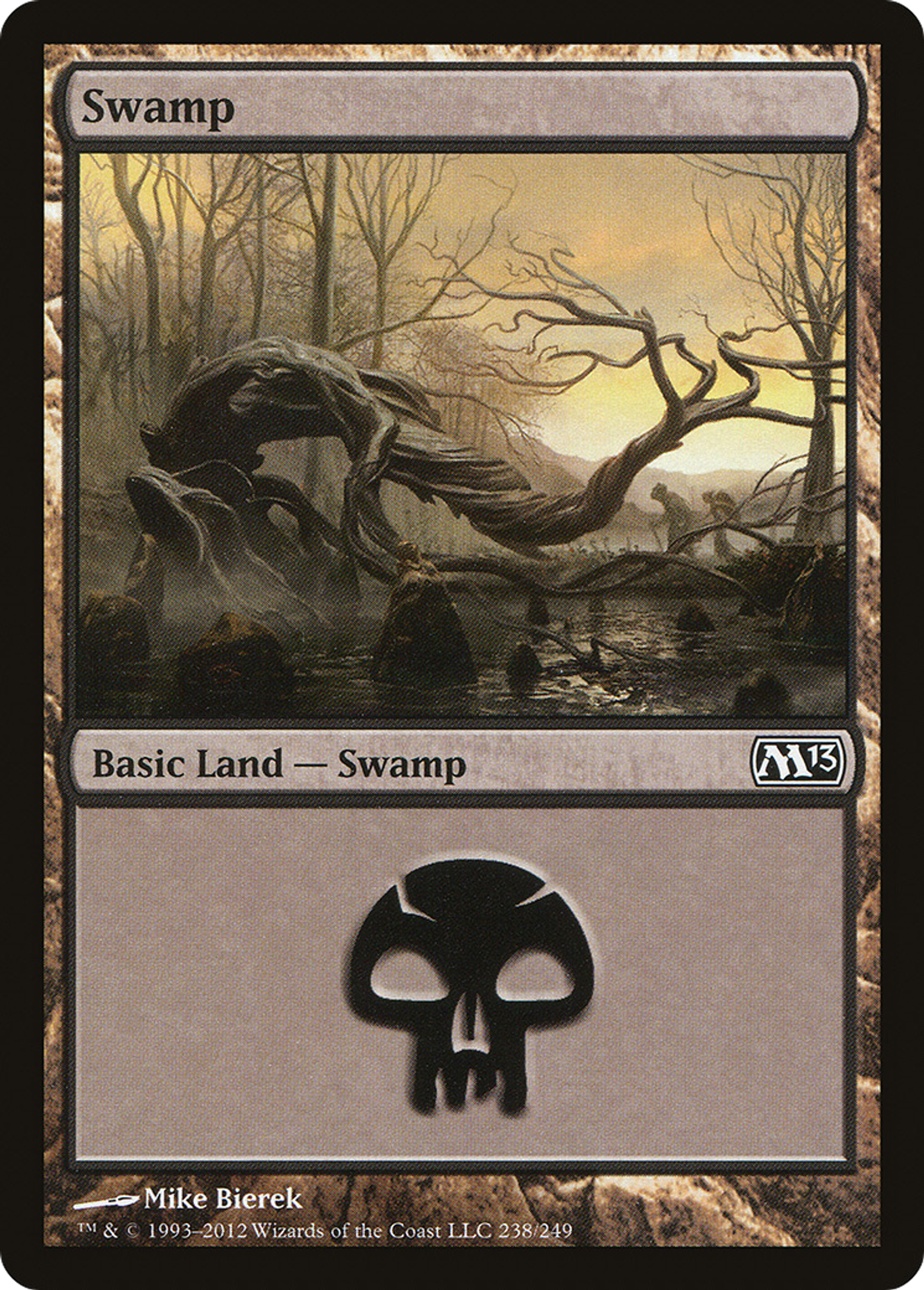 Swamp — Magic 2013 — Magic: The Gathering