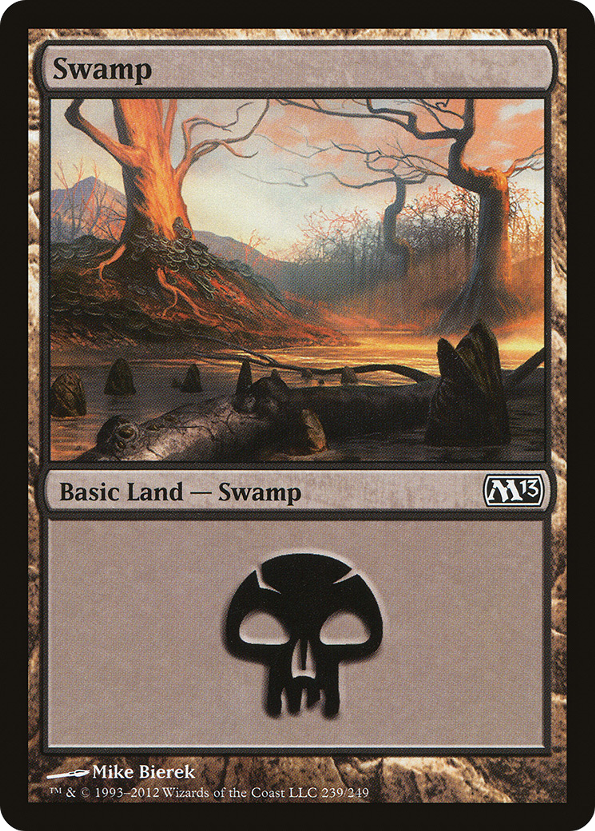 Swamp — Magic 2013 — Magic: The Gathering