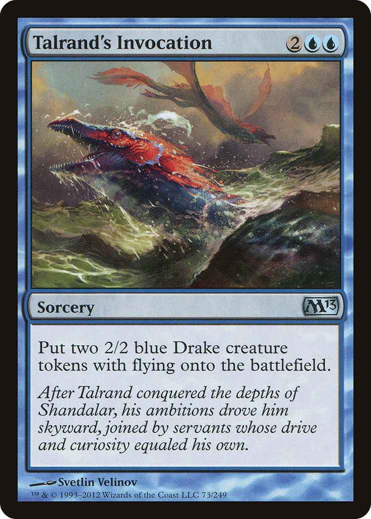 Talrand's Invocation — Magic 2013 — Magic: The Gathering