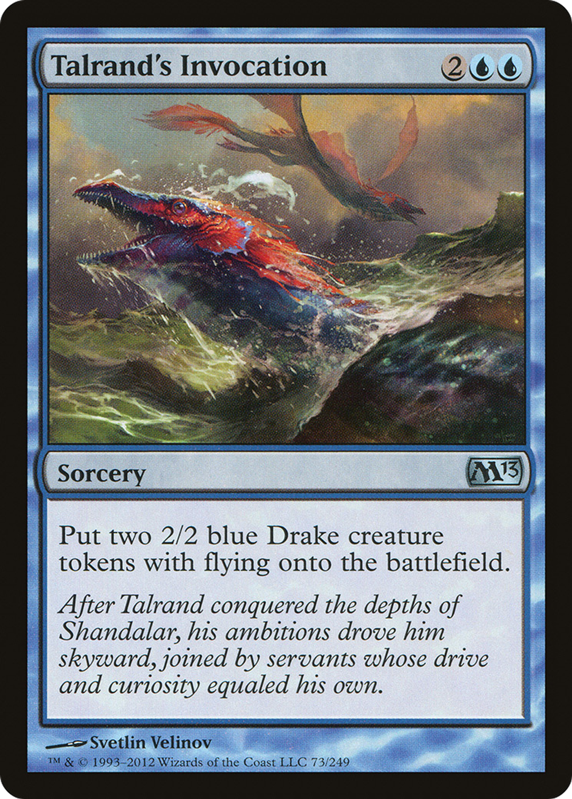 Talrand's Invocation — Magic 2013 — Magic: The Gathering