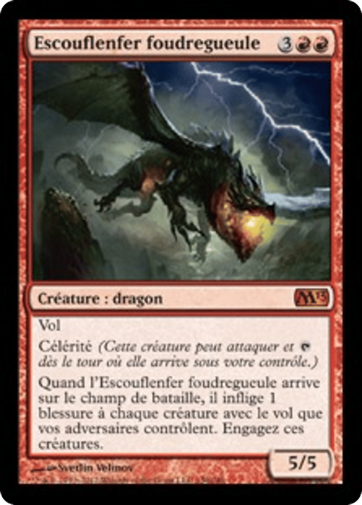 Escouflenfer foudregueule — Magic 2013 — Magic: The Gathering