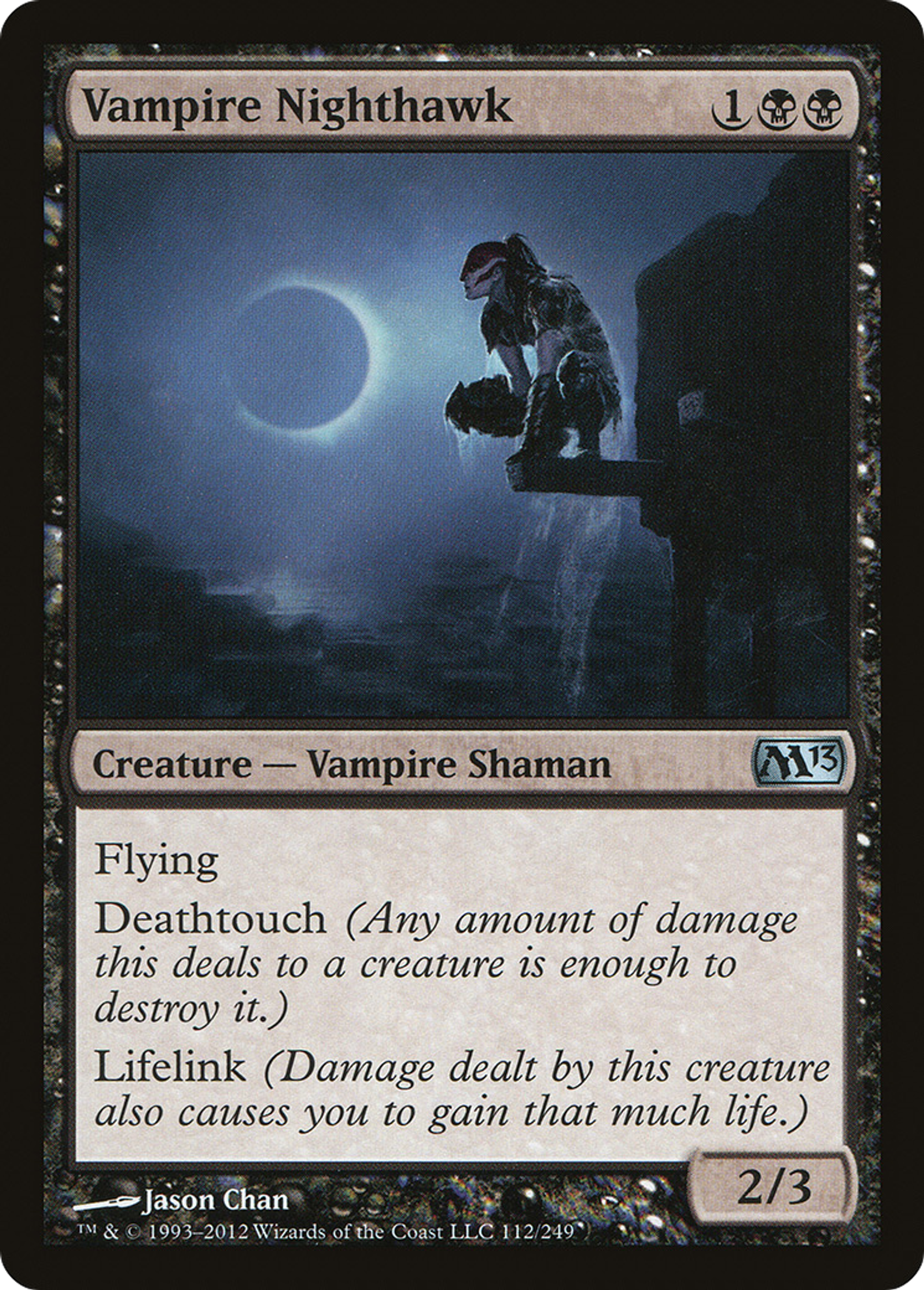 Faucon de nuit vampire — Magic 2013 — Magic: The Gathering