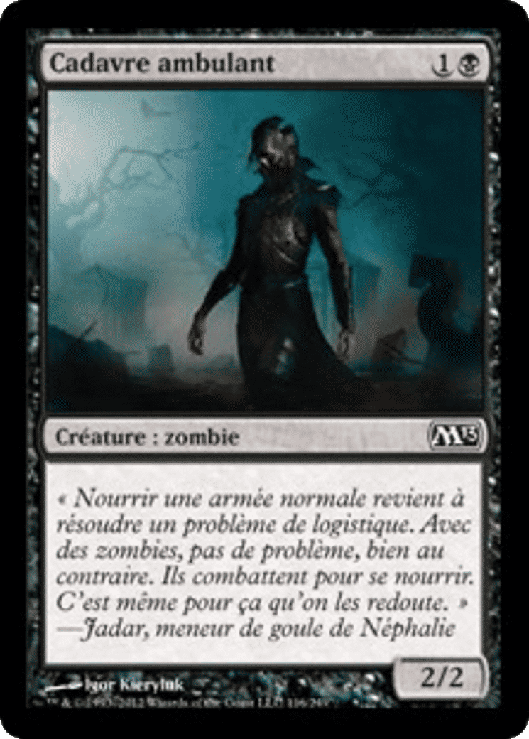 Cadavre ambulant — Magic 2013 — Magic: The Gathering