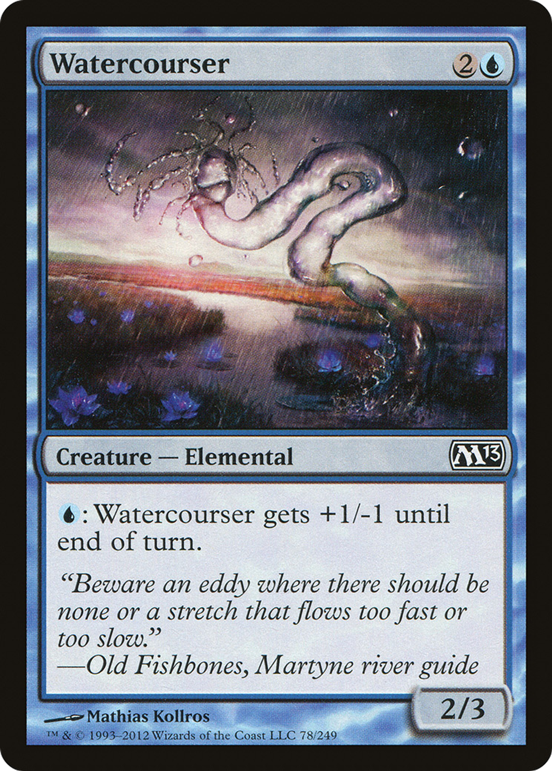 Coursier des eaux — Magic 2013 — Magic: The Gathering