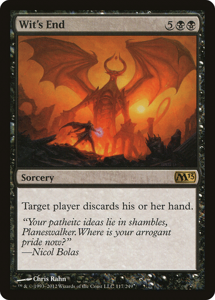 Wit's End — Magic 2013 — Magic: The Gathering