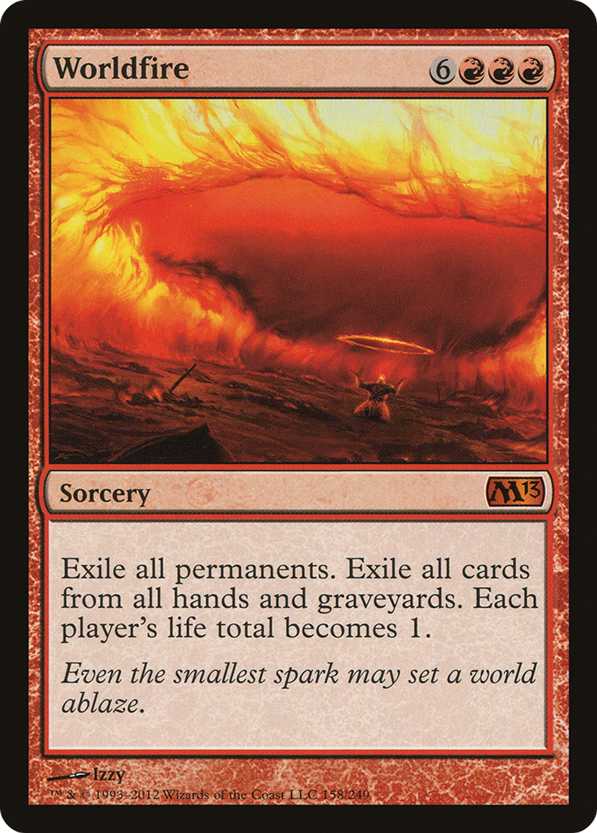 Worldfire — Magic 2013 — Magic: The Gathering