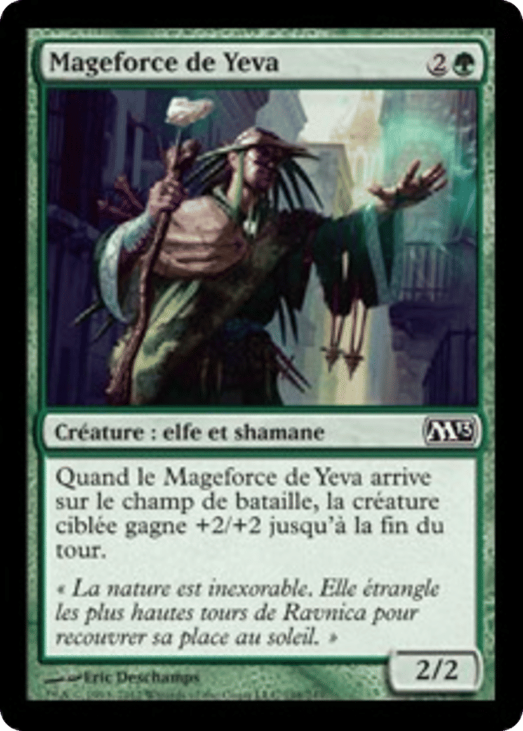 Mageforce de Yeva — Magic 2013 — Magic: The Gathering