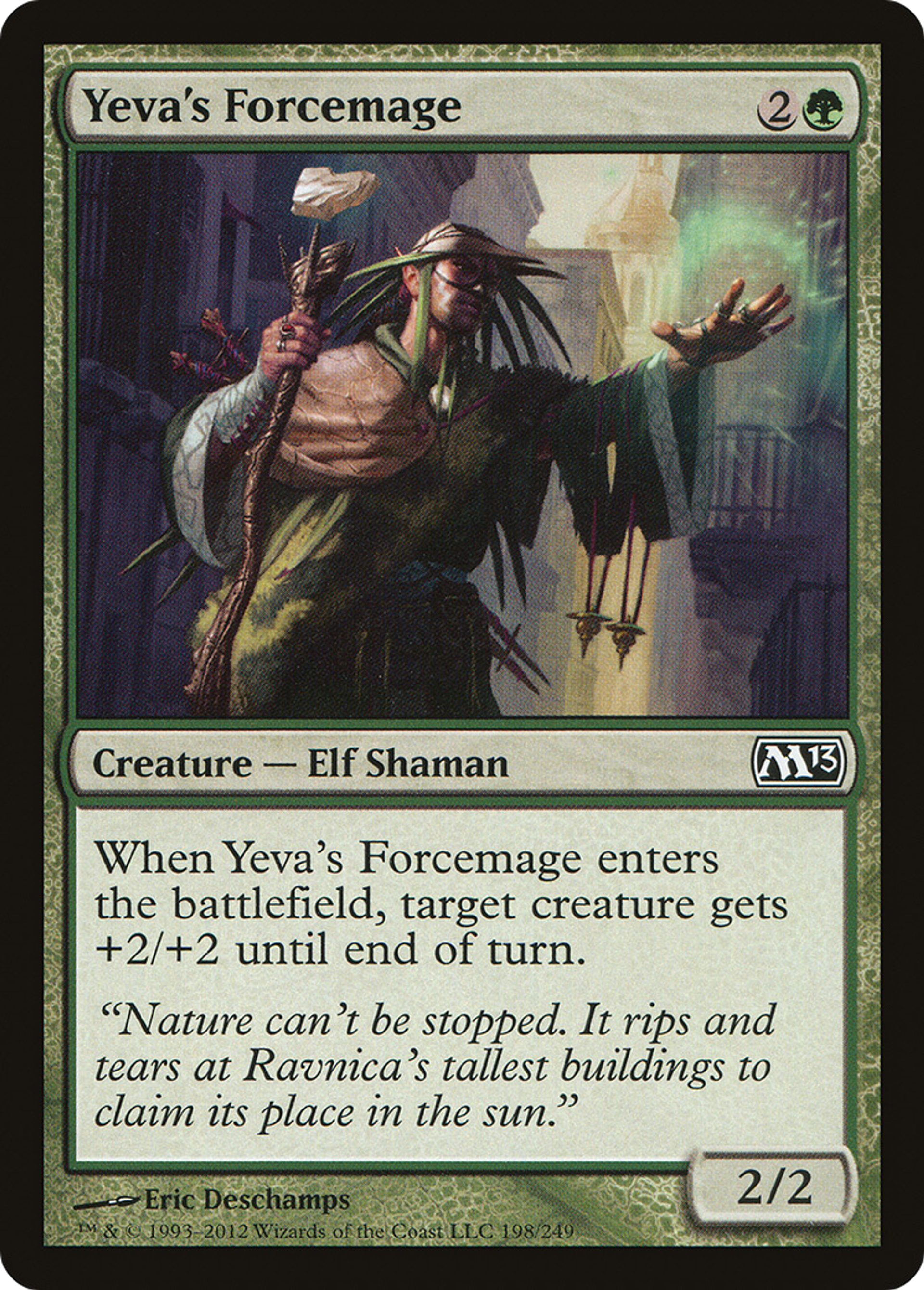 Mageforce de Yeva — Magic 2013 — Magic: The Gathering