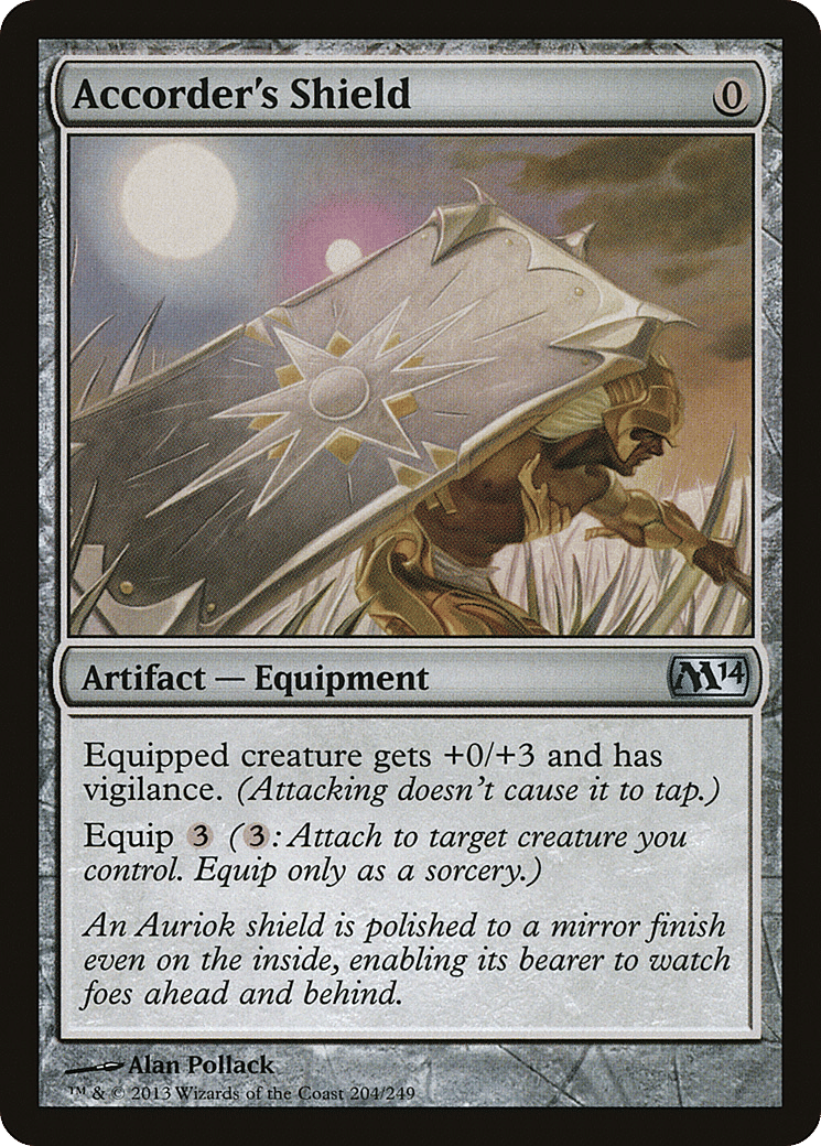 Accorder's Shield — Magic 2014 — Magic: The Gathering