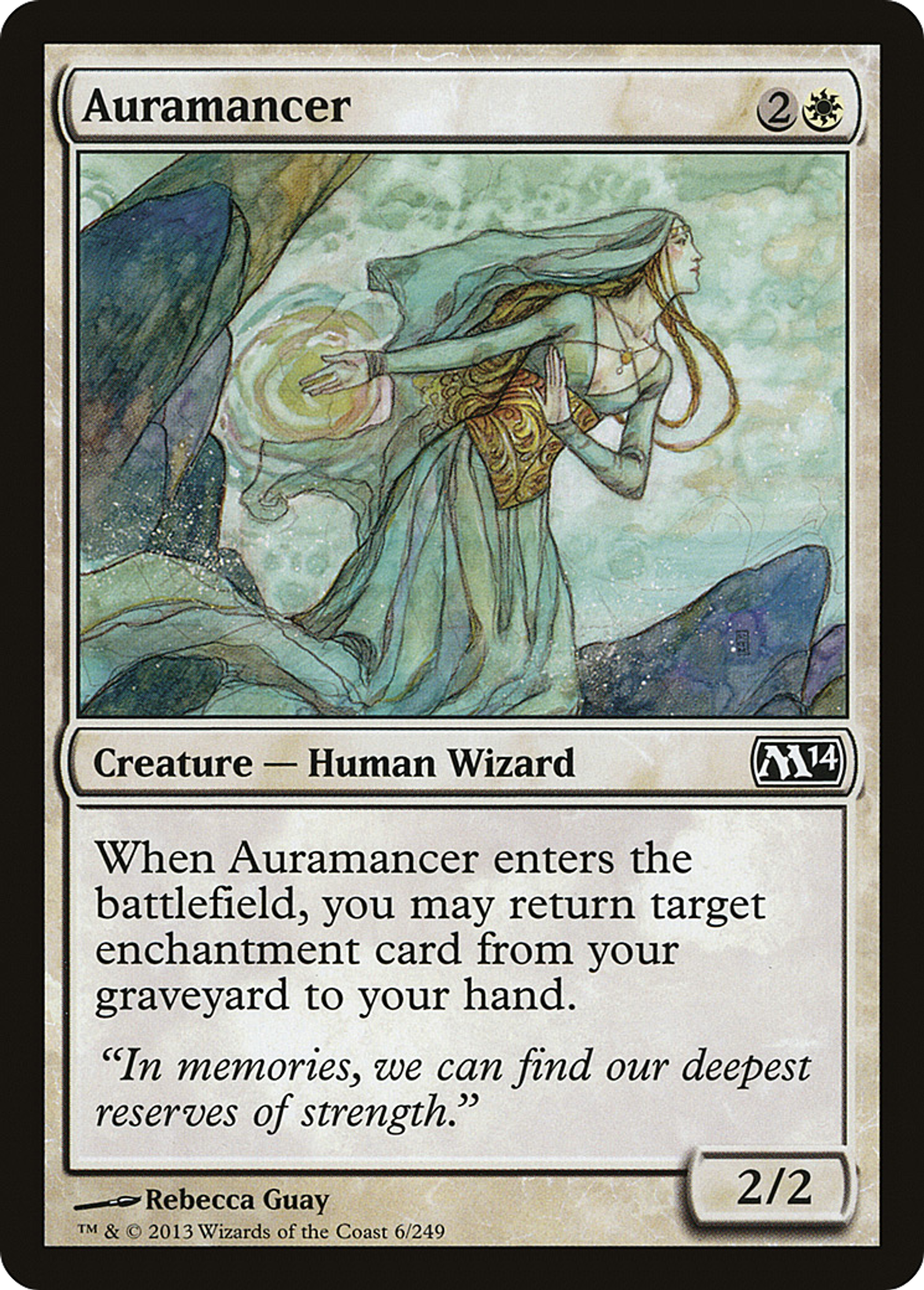 Auramancer — Magic 2014 — Magic: The Gathering