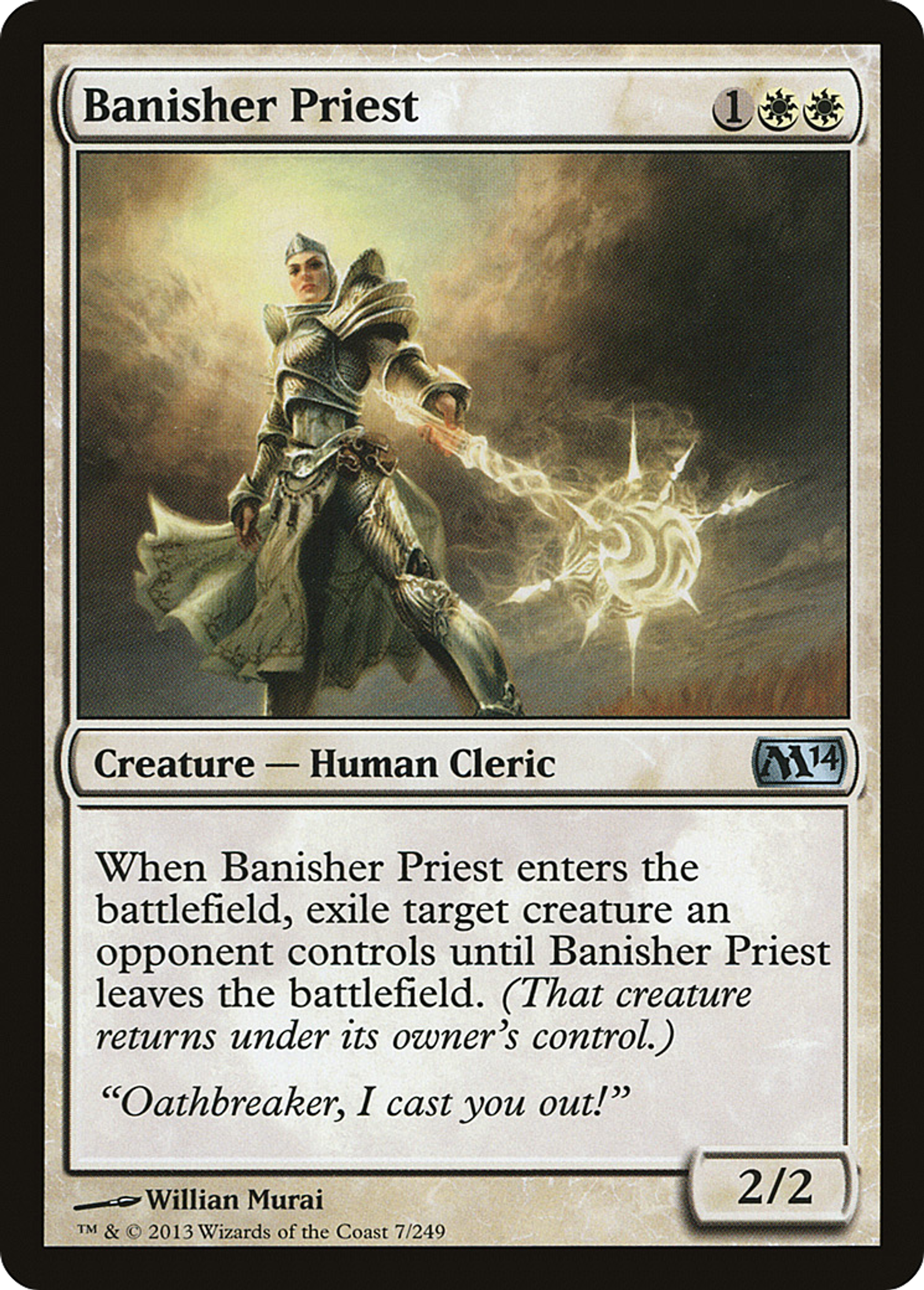 Banisher Priest — Magic 2014 — Magic: The Gathering