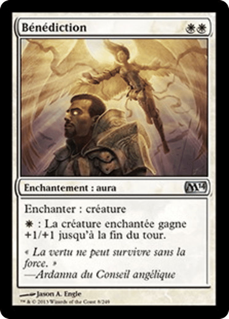 Bénédiction — Magic 2014 — Magic: The Gathering
