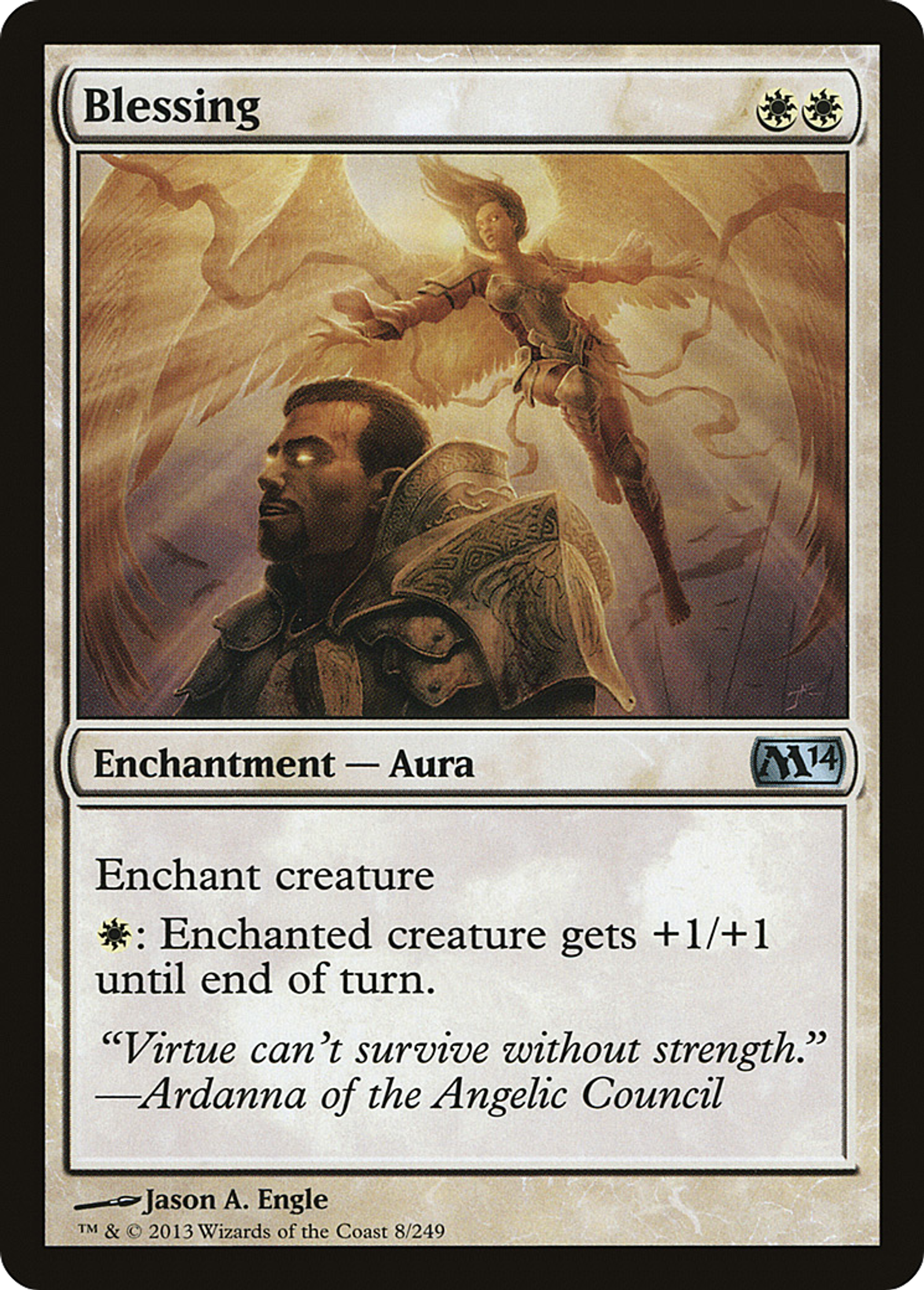 Blessing — Magic 2014 — Magic: The Gathering