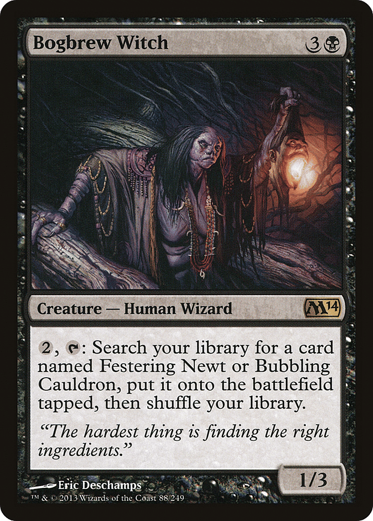 Bogbrew Witch — Magic 2014 — Magic: The Gathering