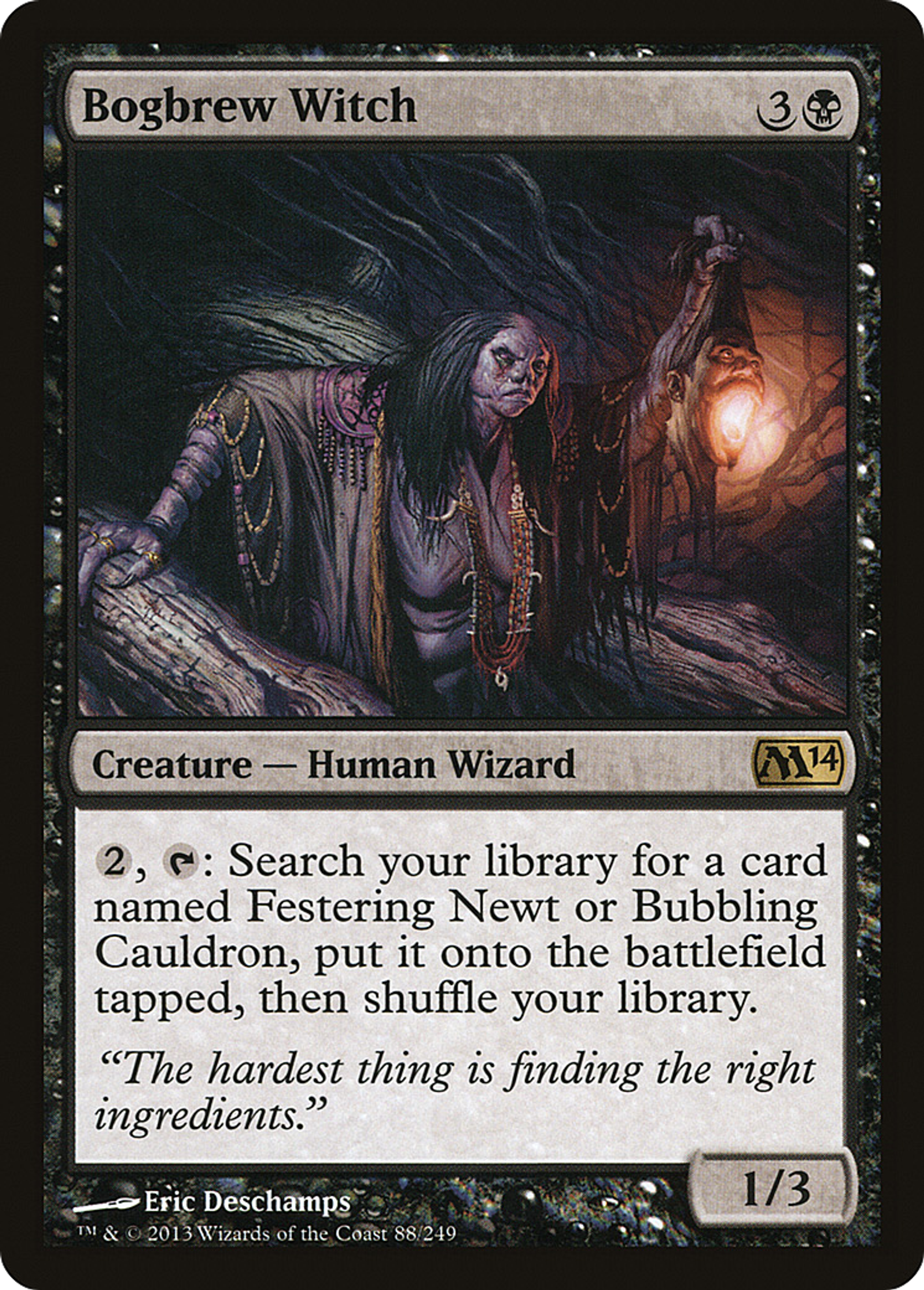 Bogbrew Witch — Magic 2014 — Magic: The Gathering