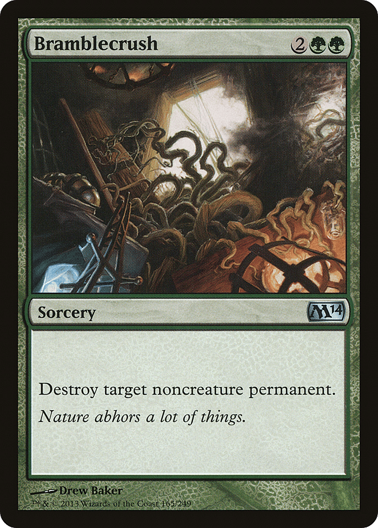 Bramblecrush — Magic 2014 — Magic: The Gathering