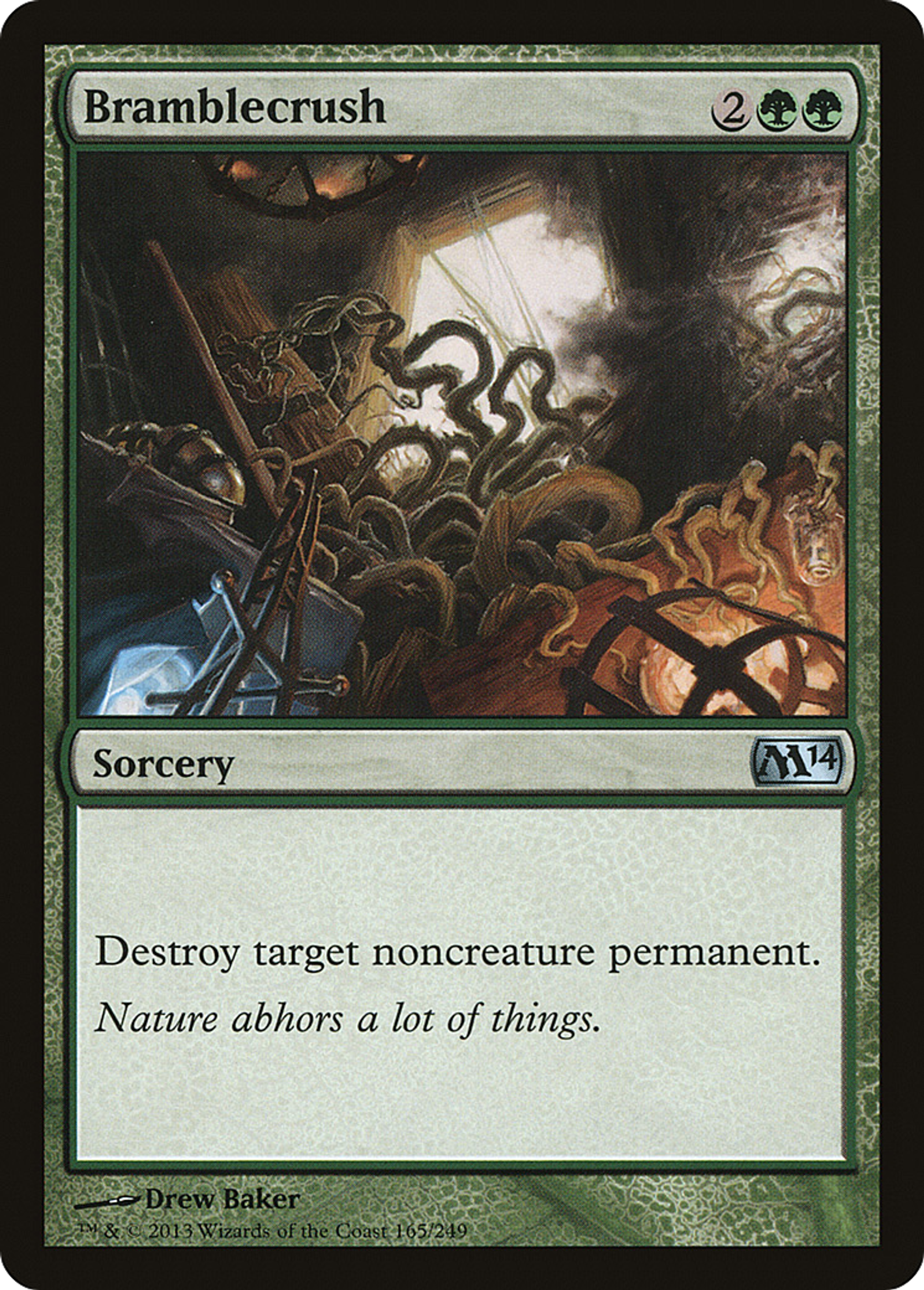 Bramblecrush — Magic 2014 — Magic: The Gathering