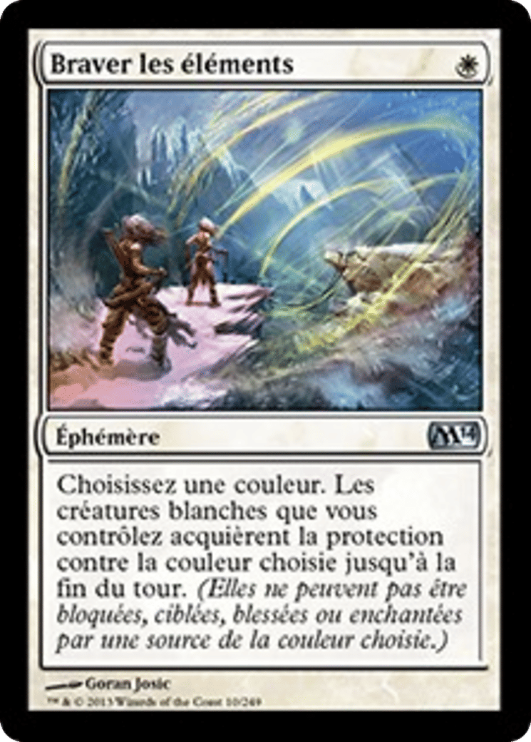 Braver les éléments — Magic 2014 — Magic: The Gathering