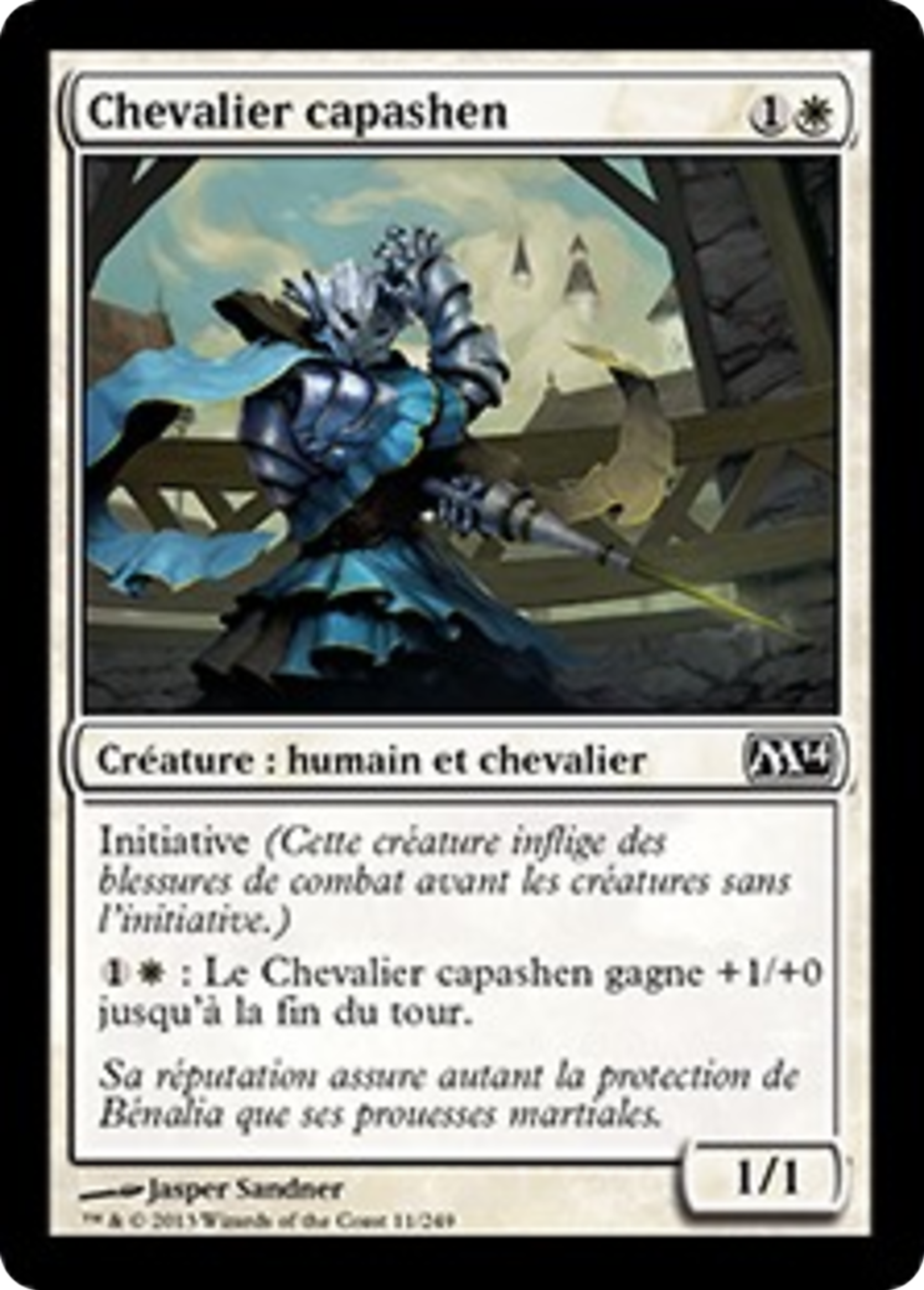 Chevalier capashen — Magic 2014 — Magic: The Gathering