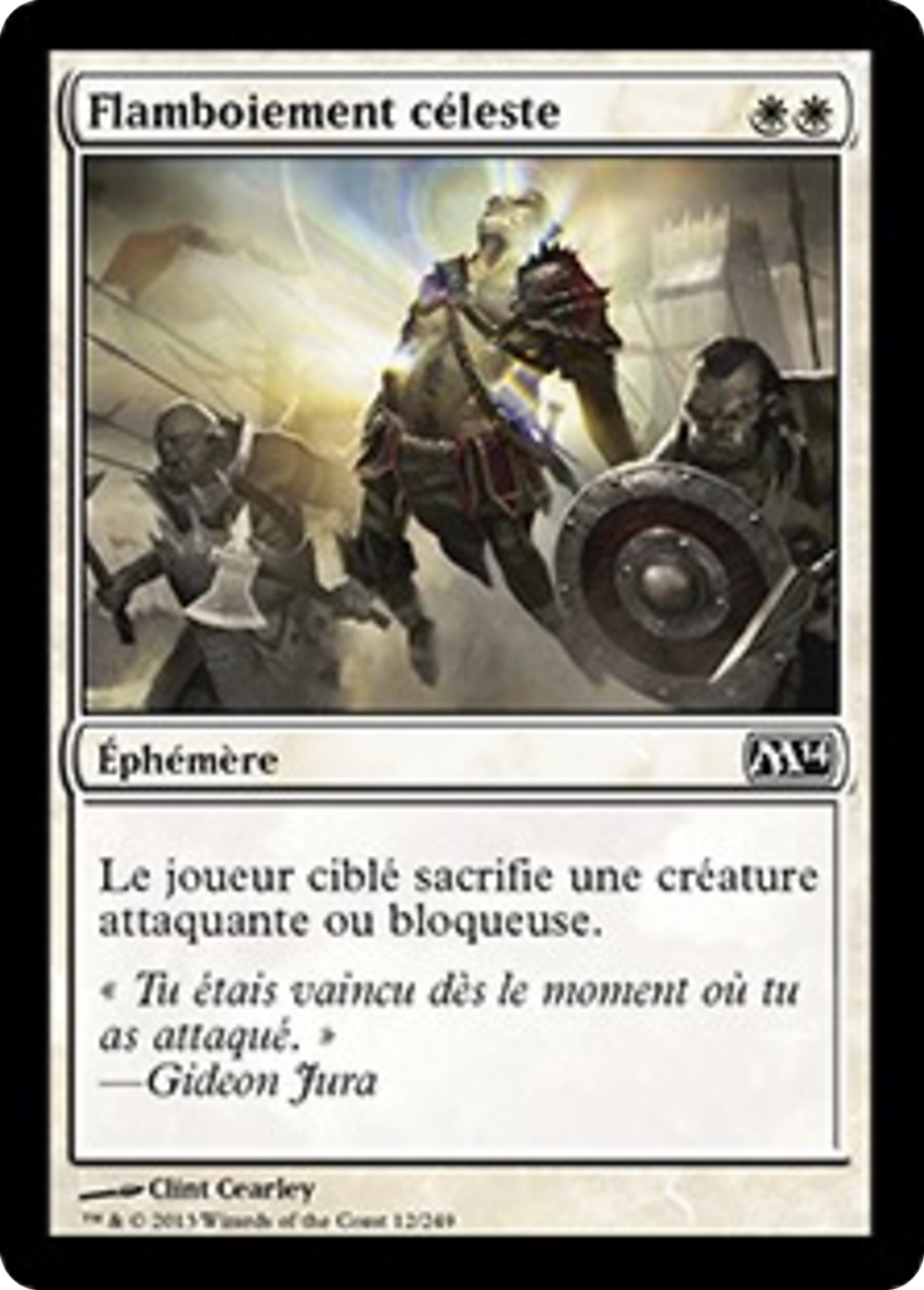 Flamboiement céleste — Magic 2014 — Magic: The Gathering
