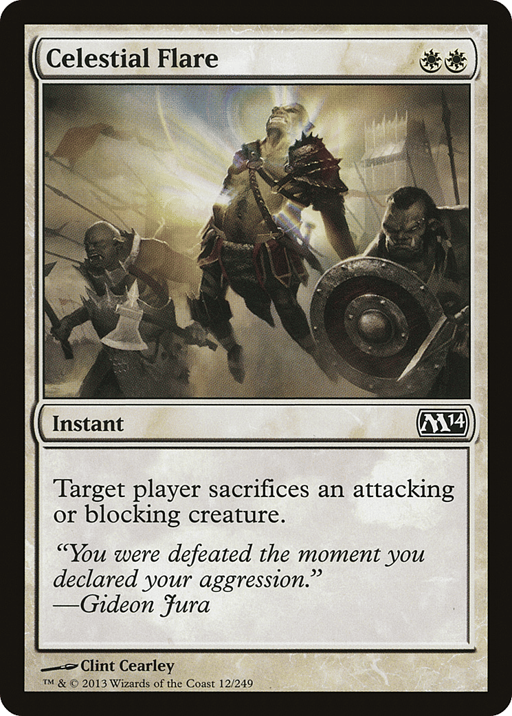 Celestial Flare — Magic 2014 — Magic: The Gathering