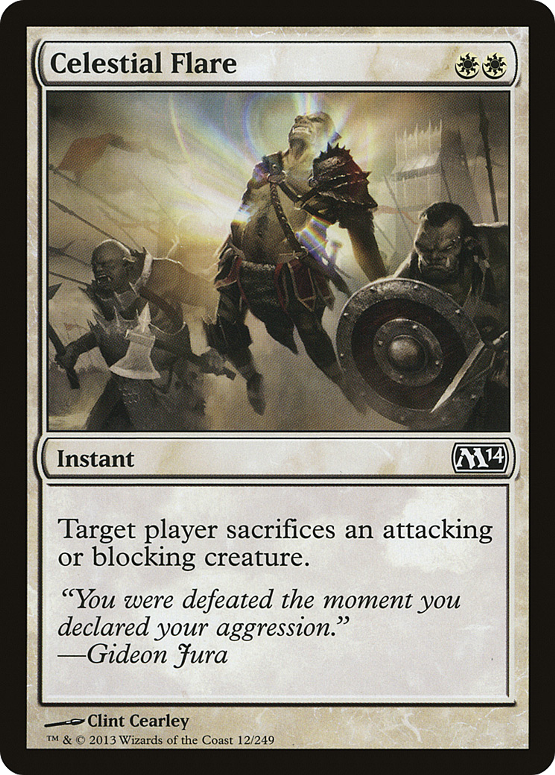 Celestial Flare — Magic 2014 — Magic: The Gathering