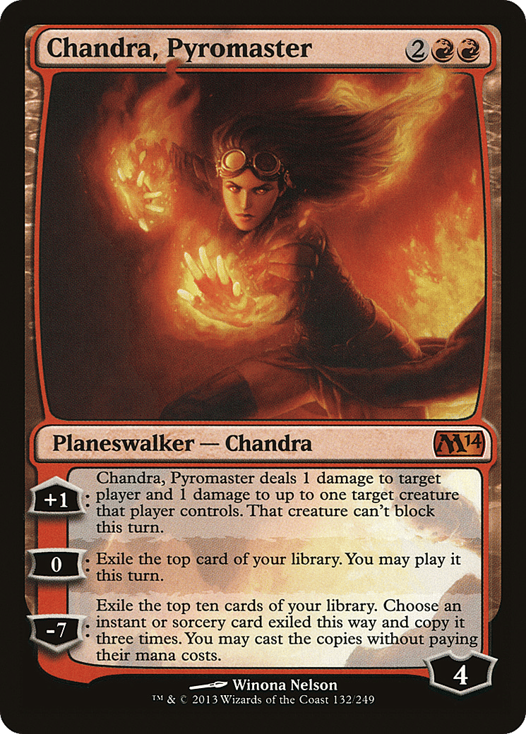 Chandra, Pyromaster — Magic 2014 — Magic: The Gathering
