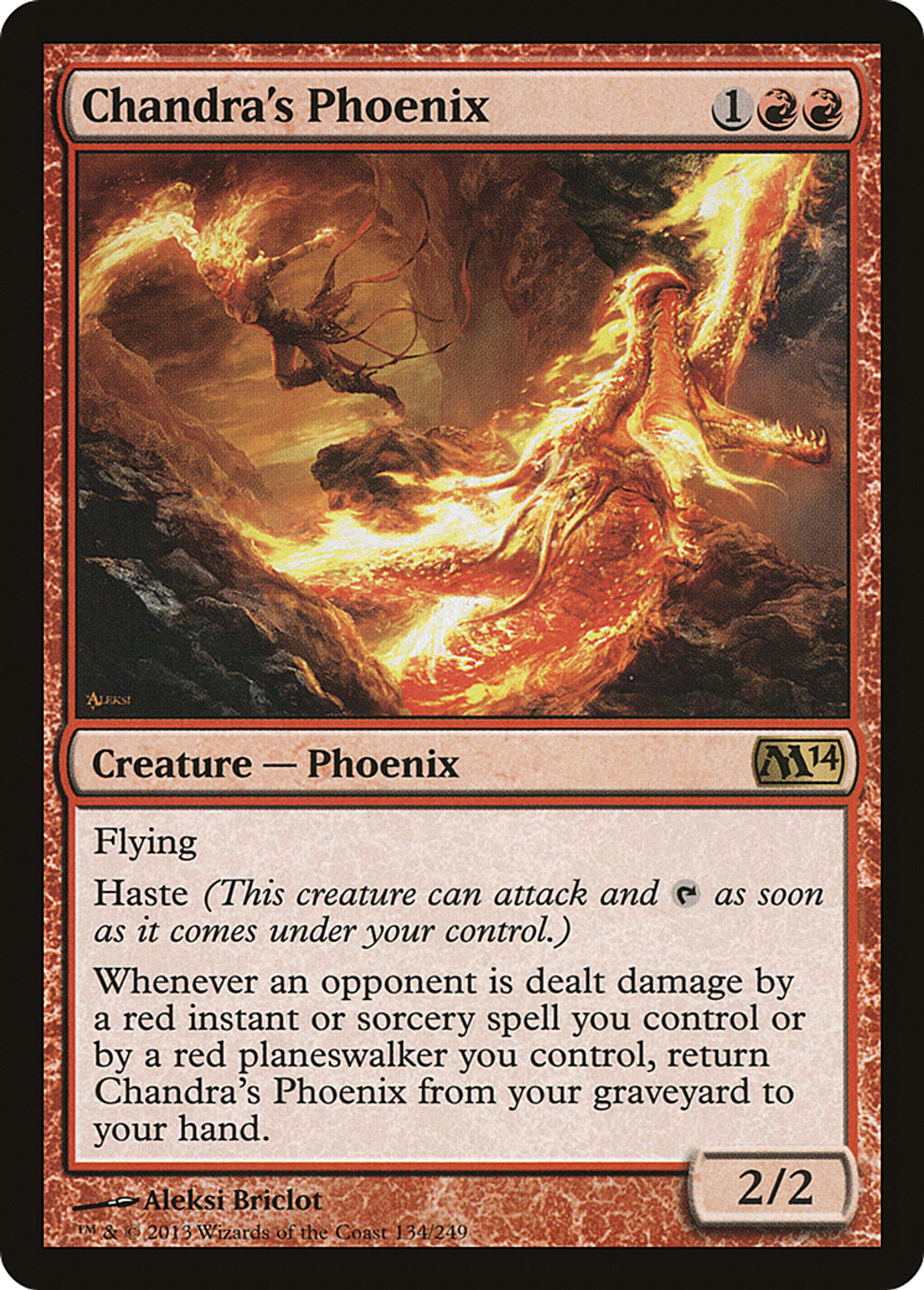 Chandra's Phoenix — Magic 2014 — Magic: The Gathering