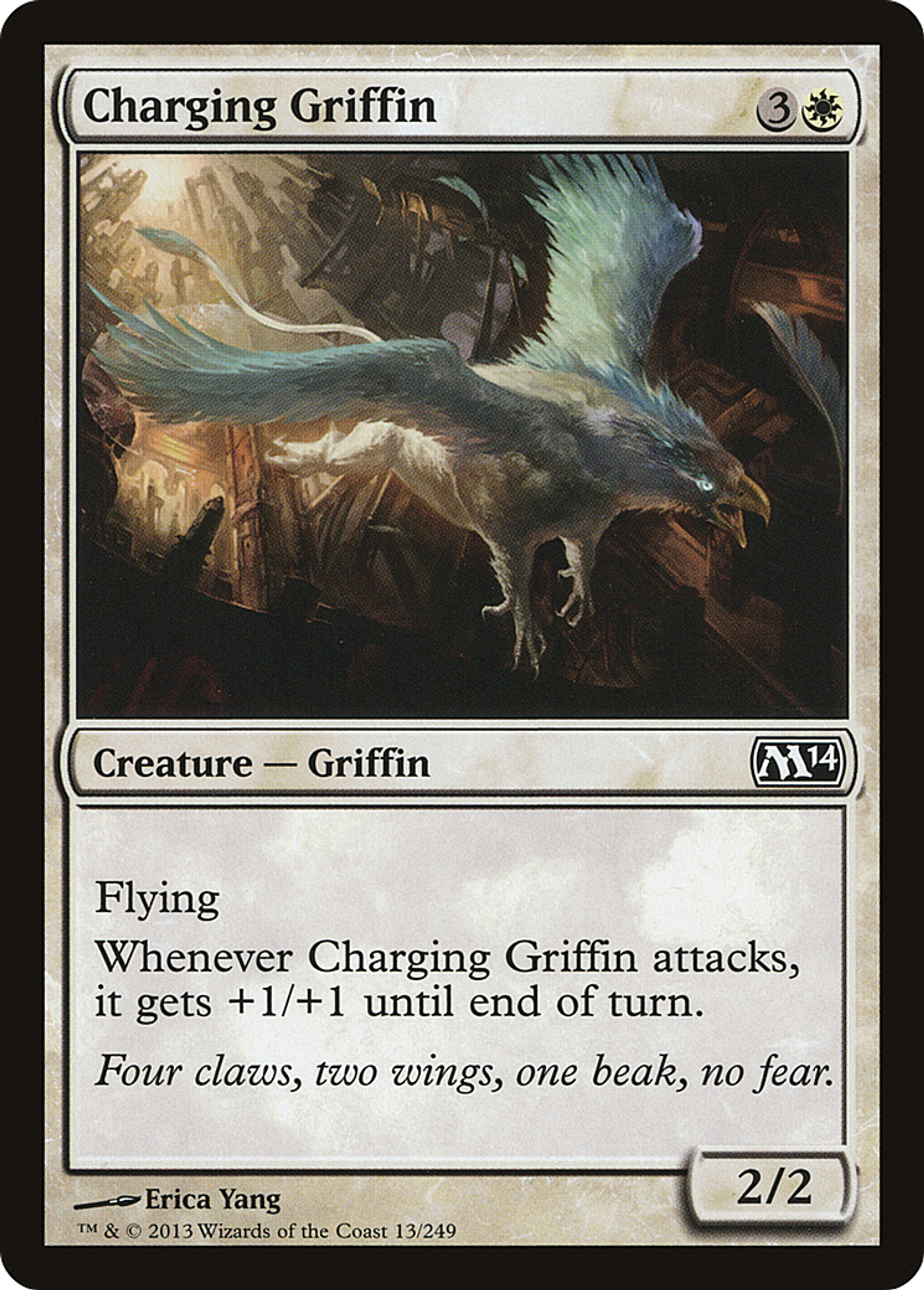 Charging Griffin — Magic 2014 — Magic: The Gathering