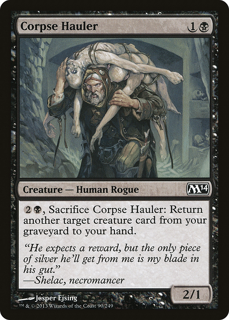 Corpse Hauler — Magic 2014 — Magic: The Gathering