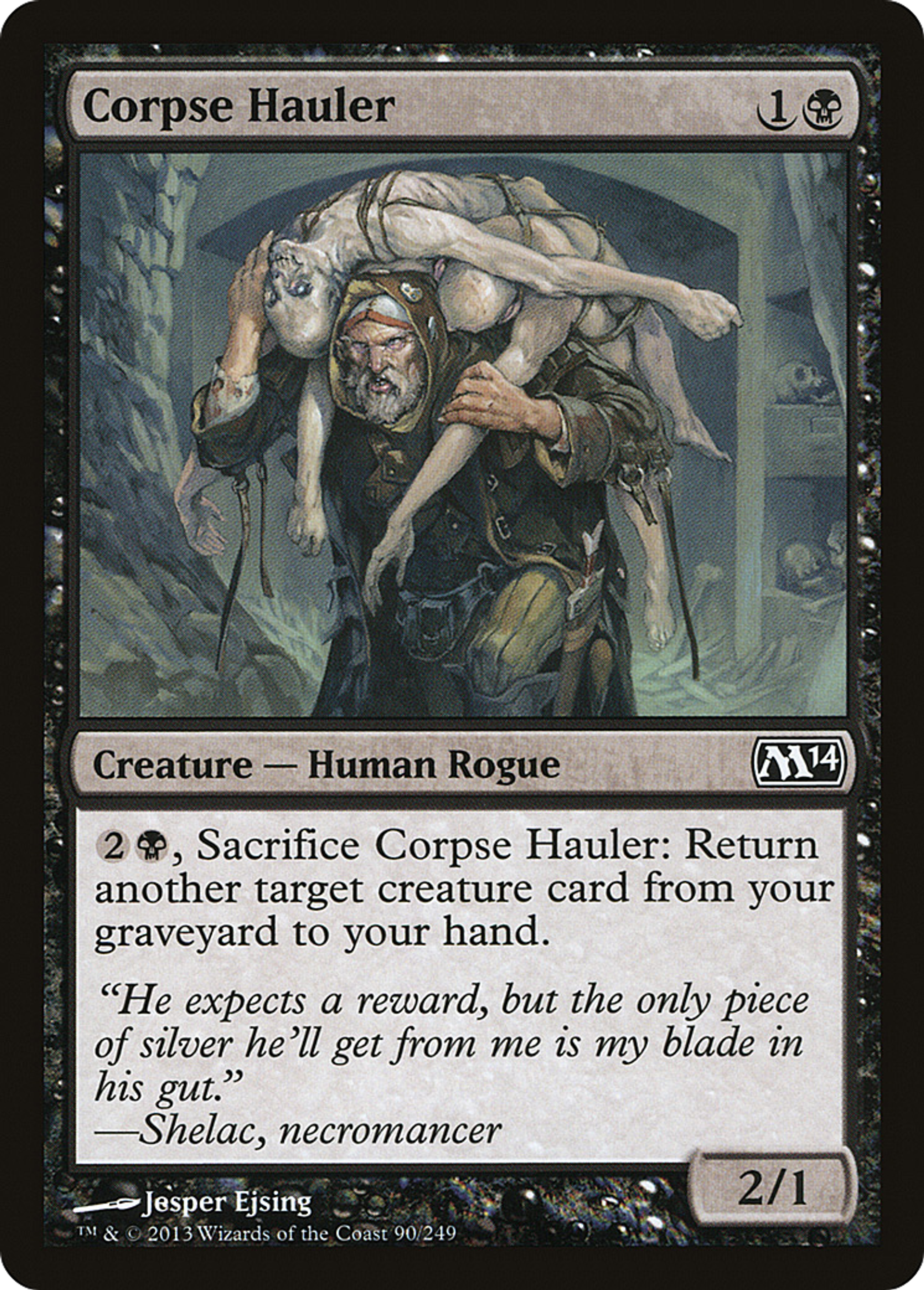 Corpse Hauler — Magic 2014 — Magic: The Gathering