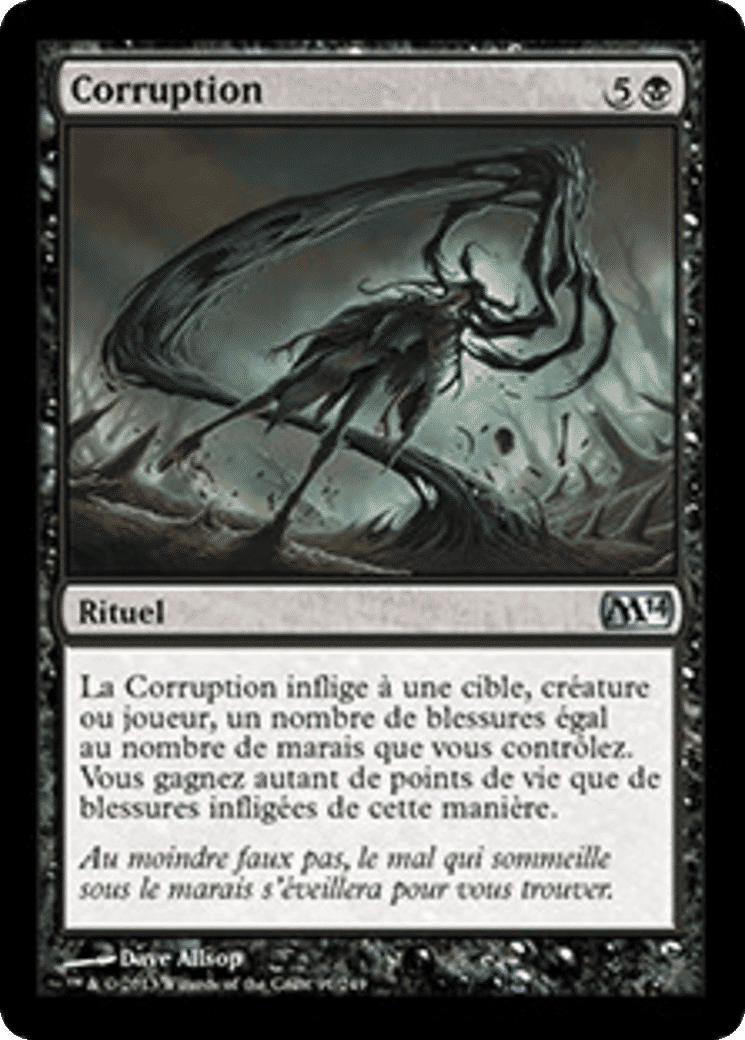 Corruption — Magic 2014 — Magic: The Gathering
